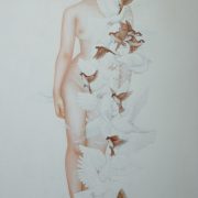 " Vénus aux moineaux " 175 x 115 cm Sold