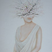 Detail " Ramillons fleuris " Sold